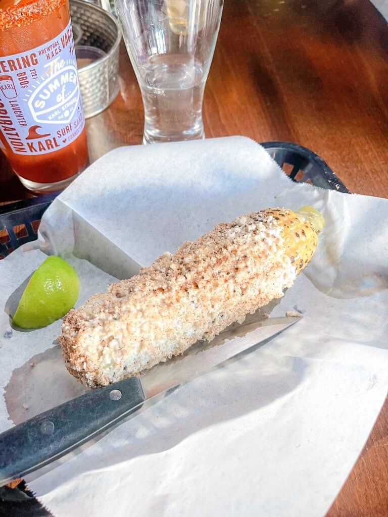 elote side from boca tacos